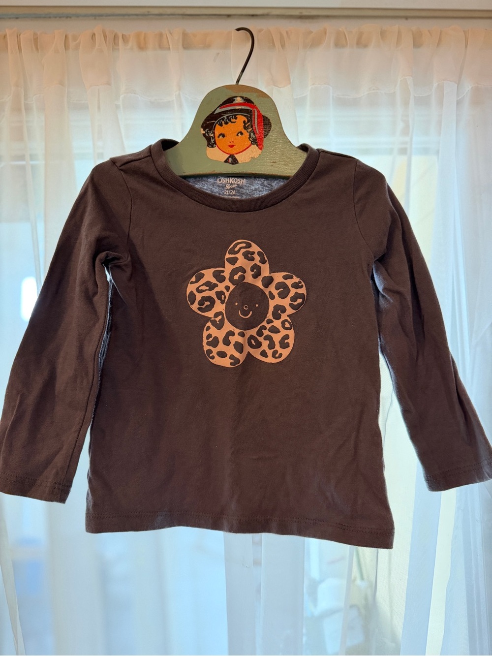 OshKosh B'gosh Leopard Flower Graphic